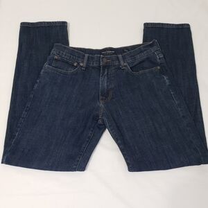 Lucky Brand Denim Jeans 221 Straight Men's 32x32 Dark Blue